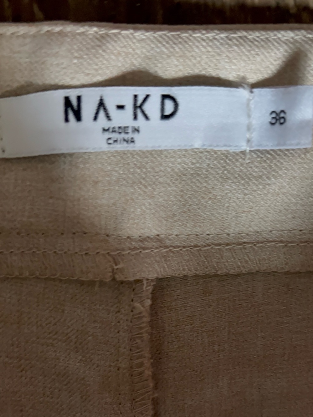 NA-KD Brand Linen Pants - Picture 5 of 6